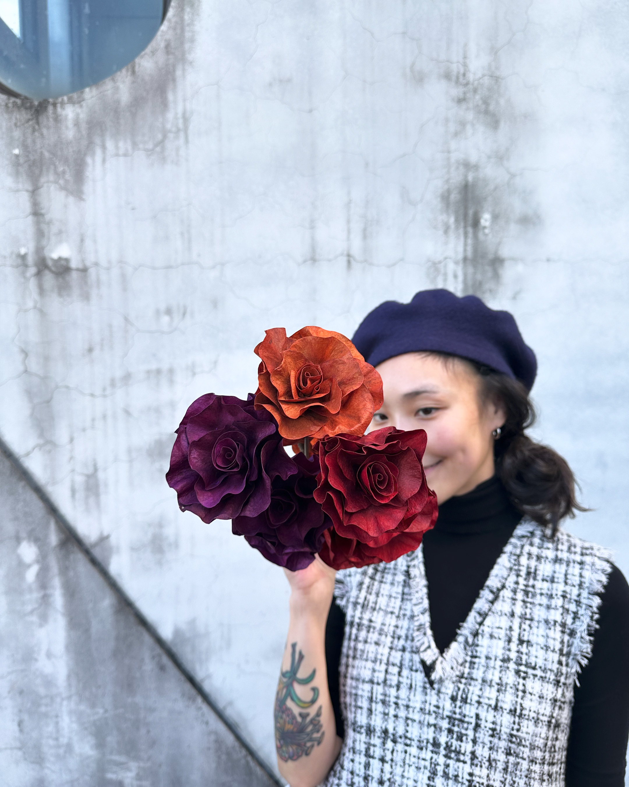 乾燥手工玫瑰桔梗