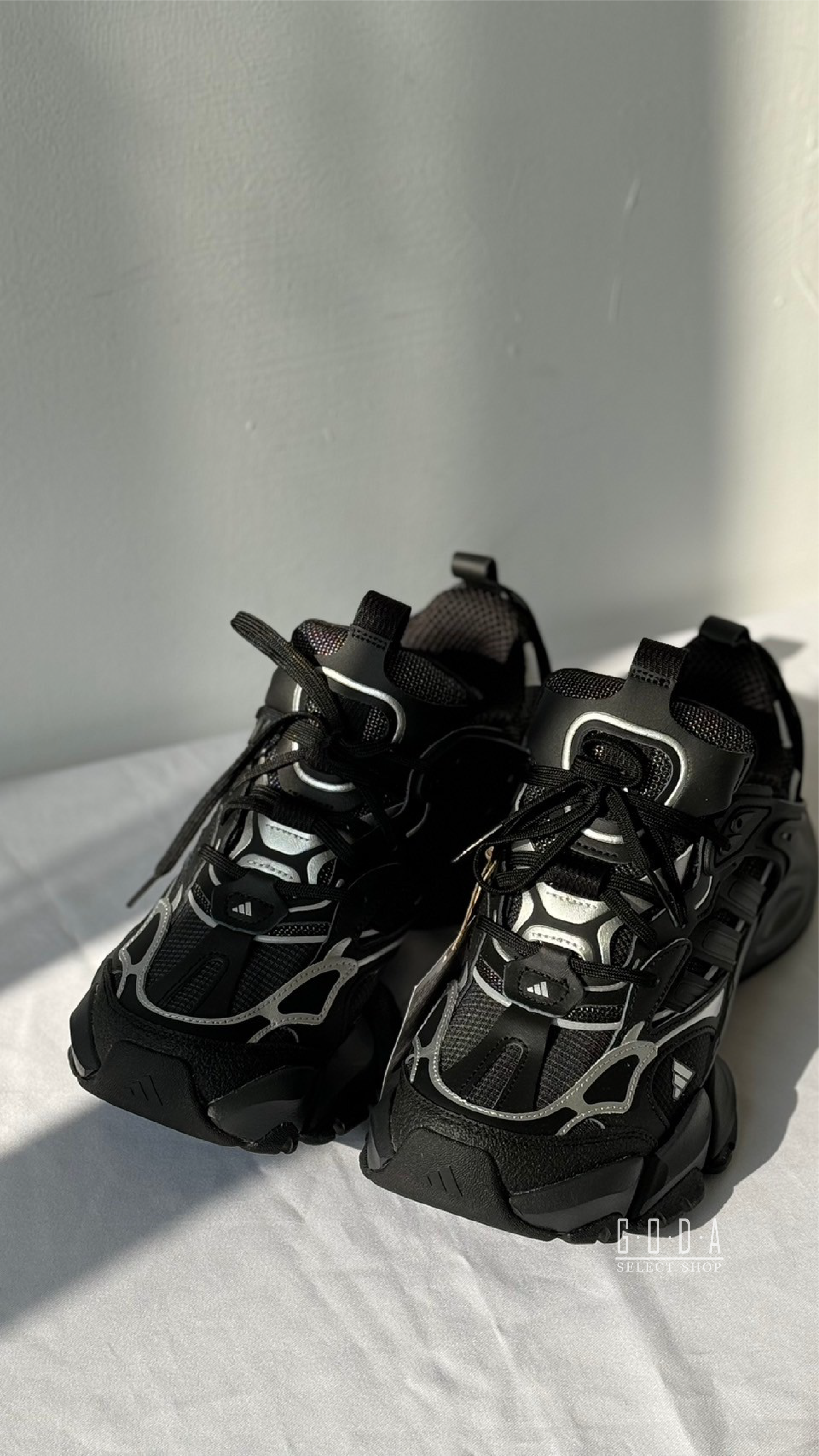 Adidas XLG Runner Deluxe 新款老爹鞋 黑魂 情侶鞋 厚底 IH0070