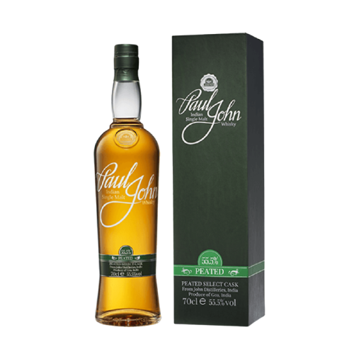 保羅約翰 原桶泥煤單一麥芽印度威士忌