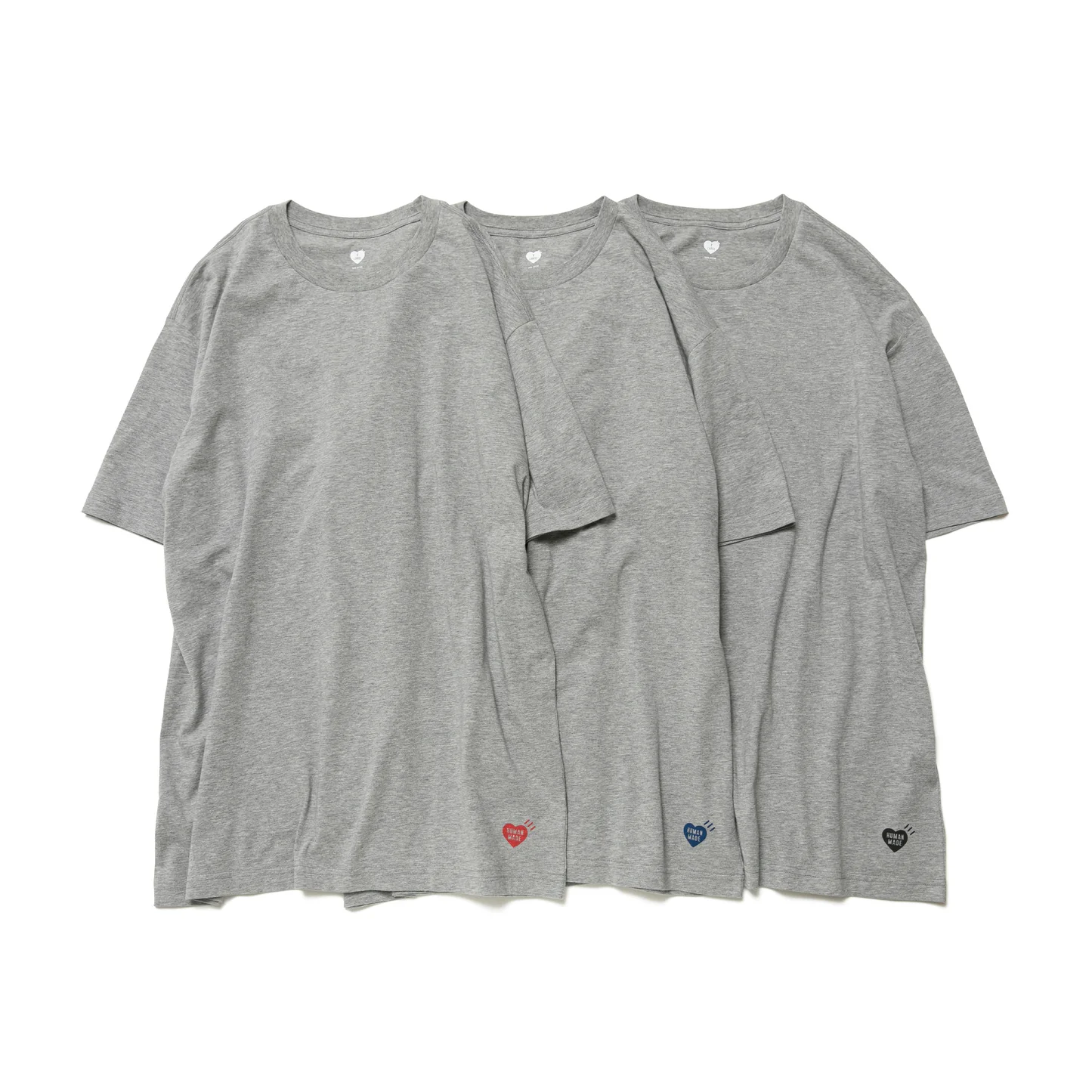 斷貨王！HUMAN MADE 3PACK T-SHIRT SET ( 3色入)