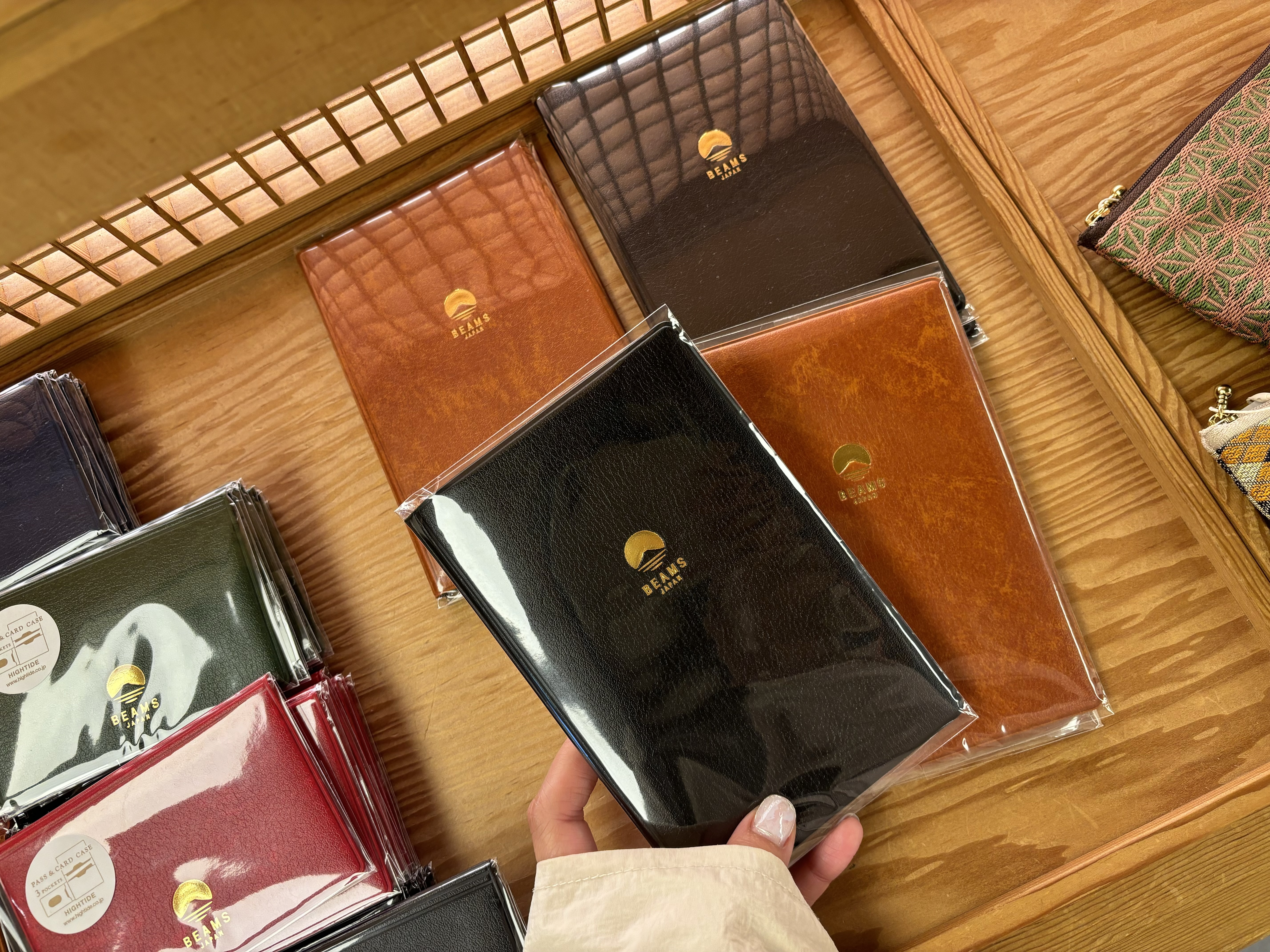 【 🇯🇵日本連線 】BEAMS Japan HIGHTIDE 2way 日本製 護照夾