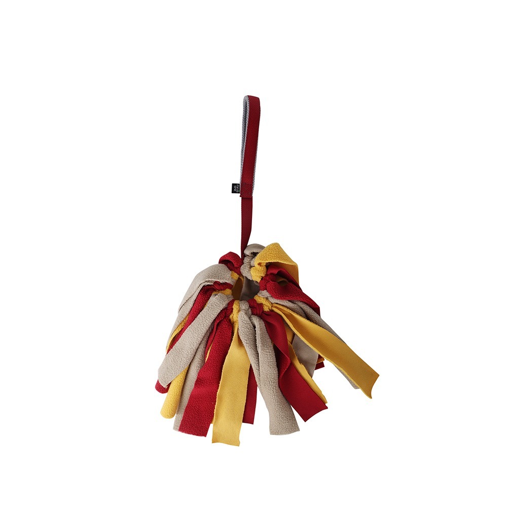 Minus One 邁樂思｜環保法絨系列 繩帶拔河互動玩具-編織刷