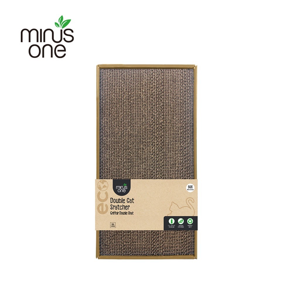 Minus One 邁樂思｜環保貓抓系列 耐抓雙面貓抓板