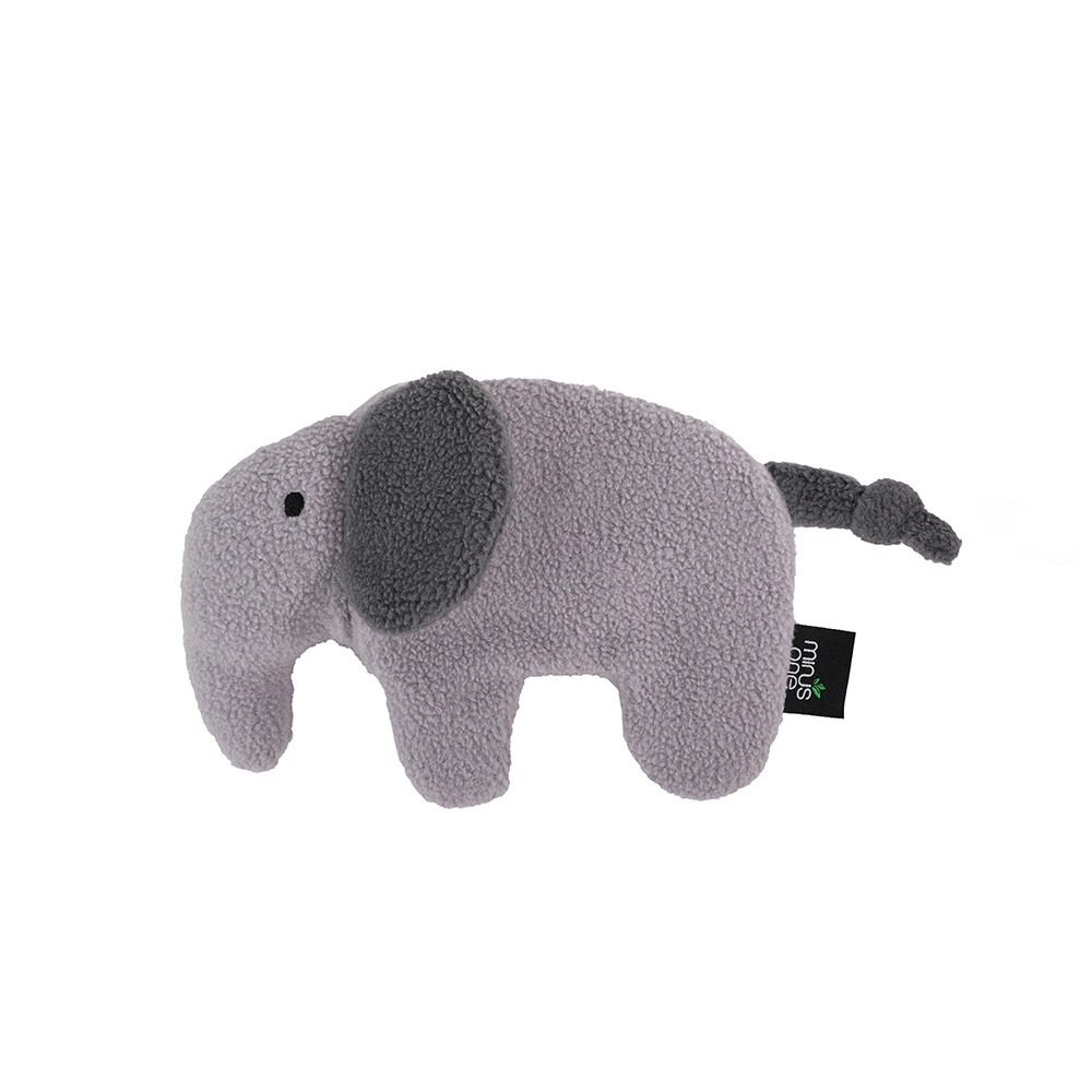 Minus One 邁樂思｜環保法絨系列 動物造型發聲響紙玩具-大象