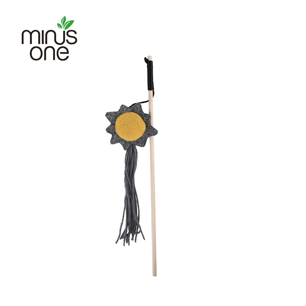 Minus One 邁樂思｜造型貓草系列 甩甩貓草逗貓棒-太陽