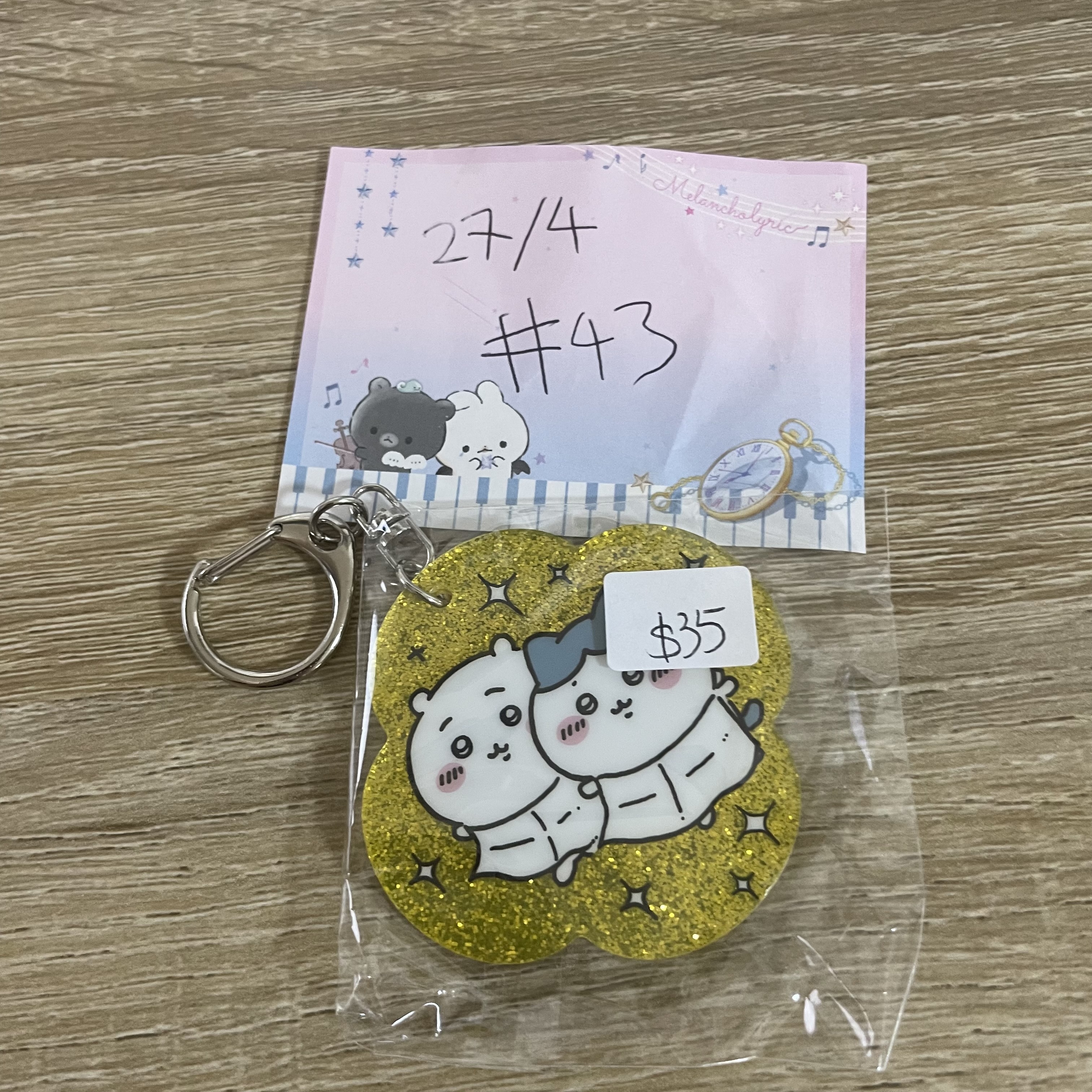 CHIIKAWA  雙人 掛件#43