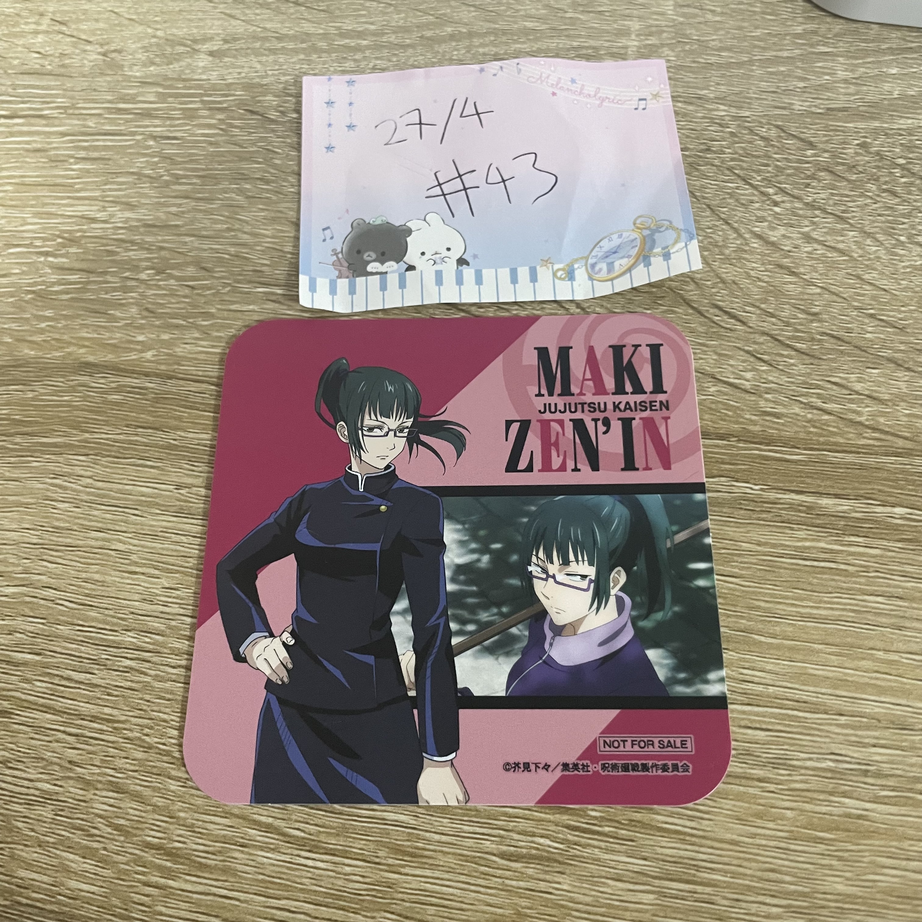 咒術迴戰 真希 杯墊#43