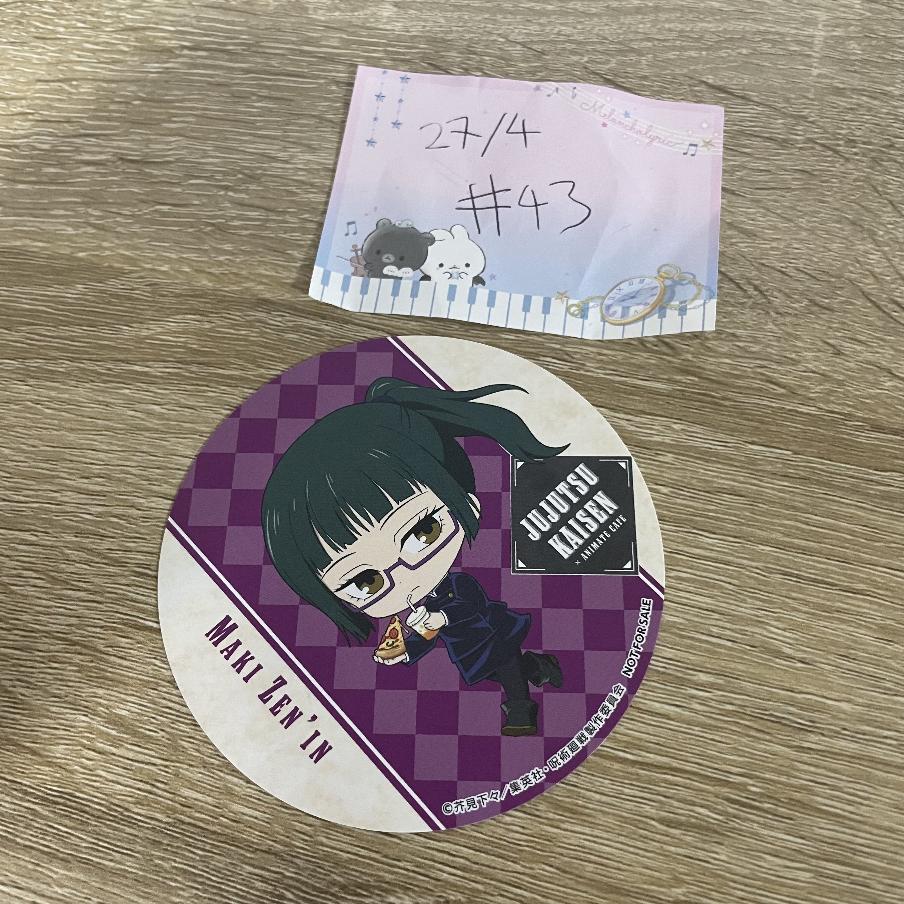 咒術迴戰 真希 杯墊#43