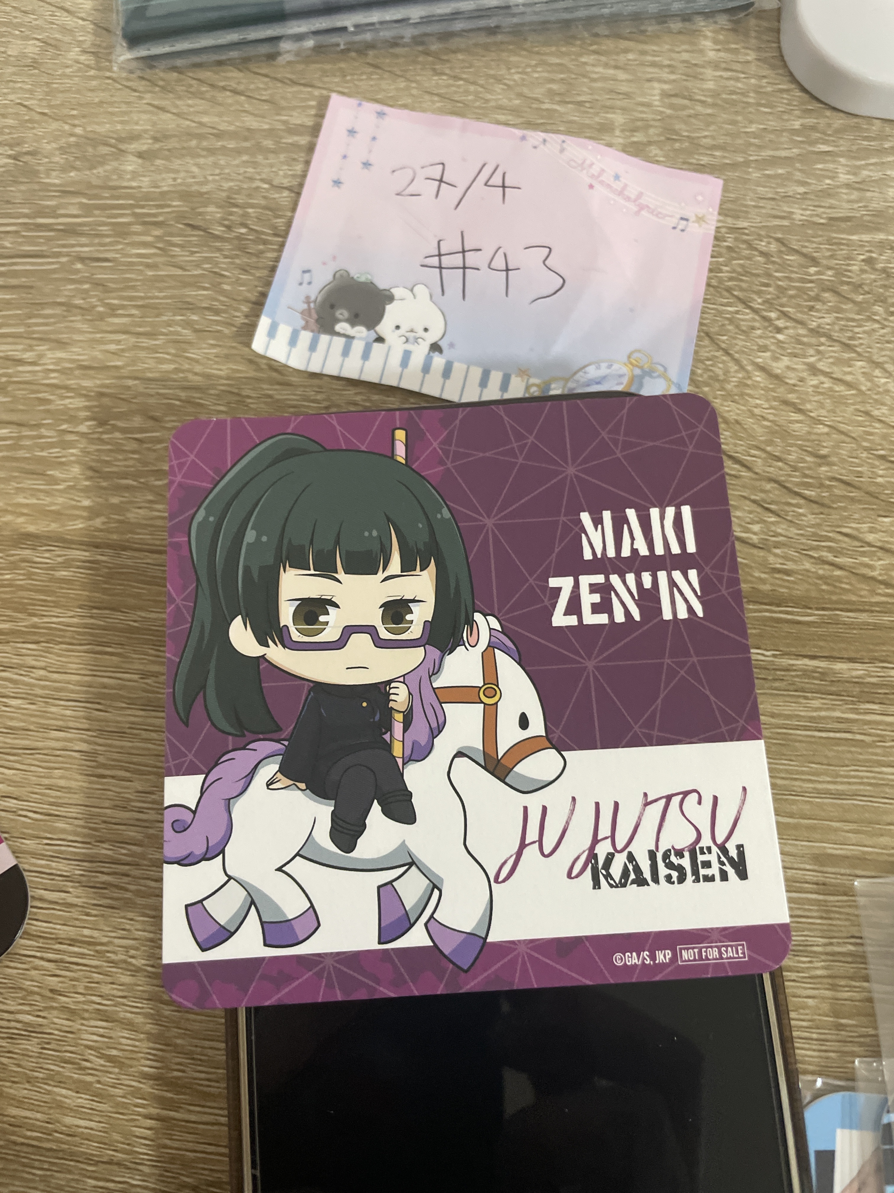 咒術迴戰 真希 杯墊#43