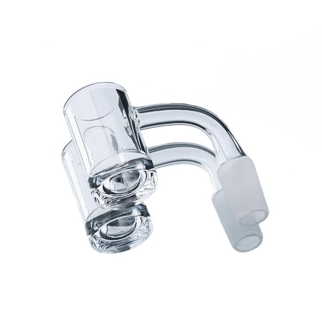 THICK BASE HIGH RISE QUARTZ BANGER BY HEMPER