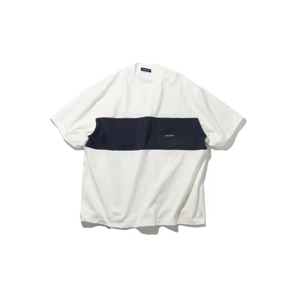 Nautica 拼色口袋短踢 (5色)