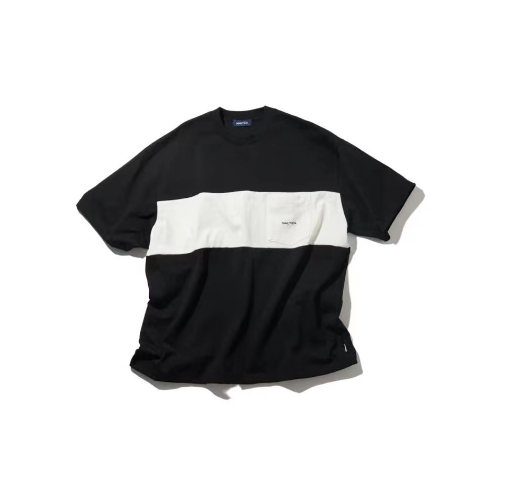 Nautica 拼色口袋短踢 (5色)