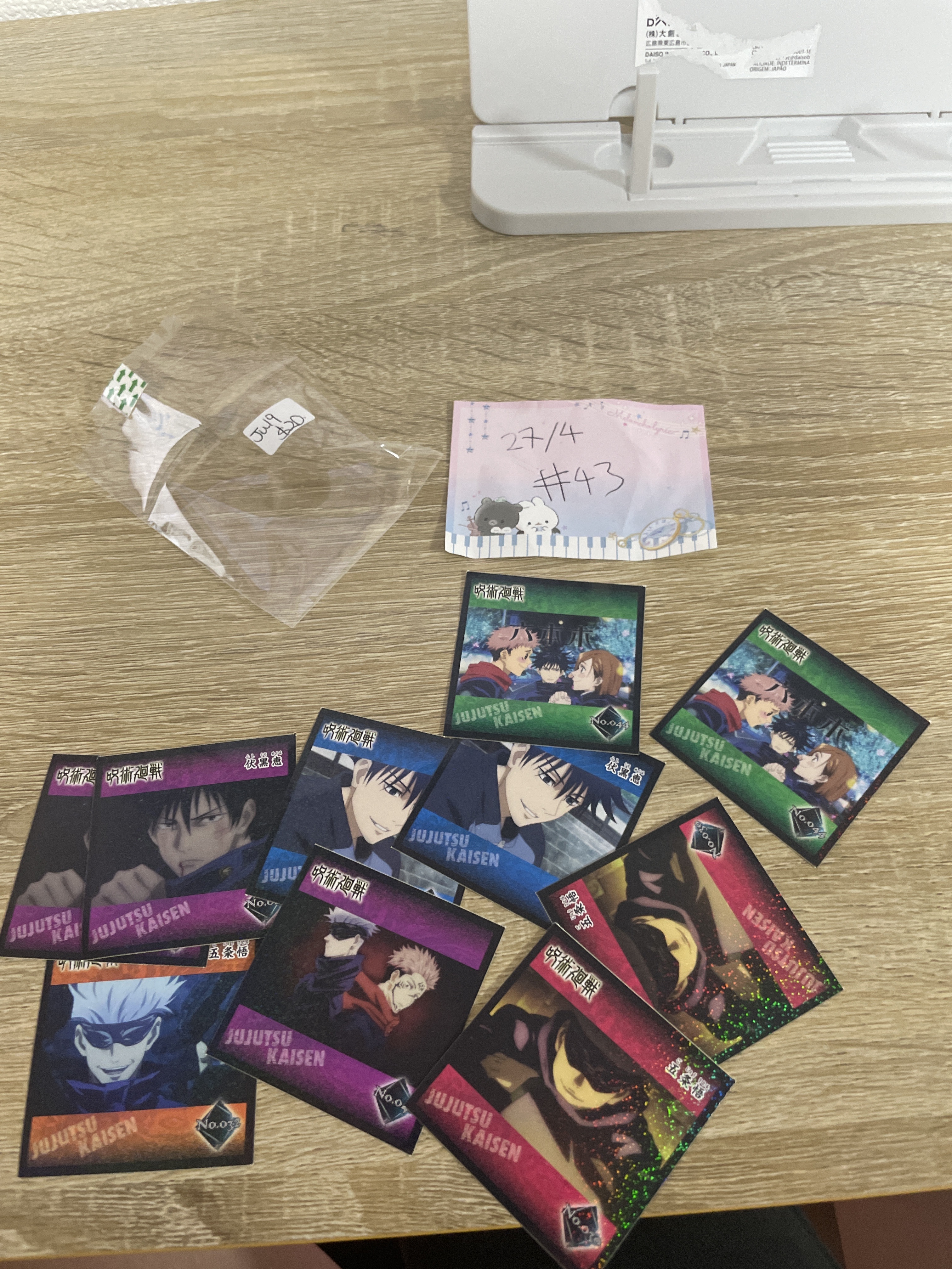 咒術迴戰 貼紙 set ju19#43