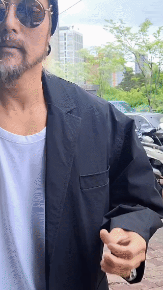 美式風格尼龍寬鬆西裝外套