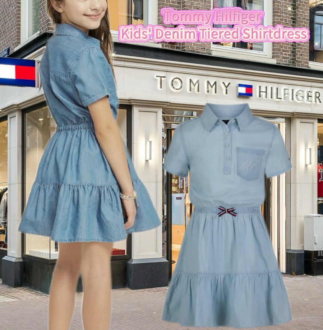 【預購】Tommy Hilfiger Denim F042907 女童連衣裙