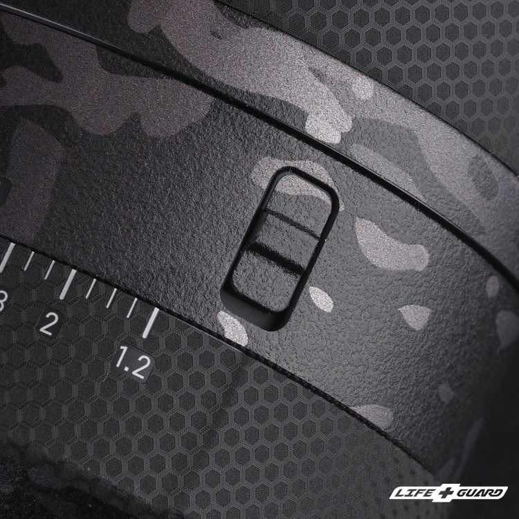 LIFE+GUARD 鏡頭貼膜安裝示意，適用 SIGMA 50mm F1.2 DG DN Art