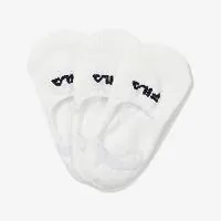 [S] FILA 3 BUNDLES OF FAKE SOCKS,OPT WHITE, FS3SCF6301X-OWH (SFL479)