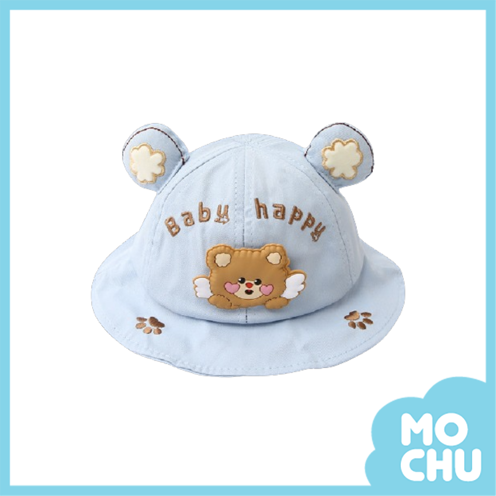 baby happy飛天熊布帽