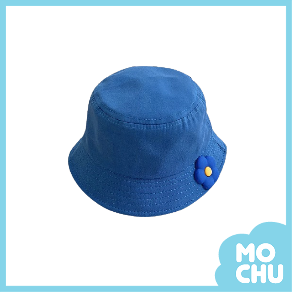 花朵深藍漁夫帽