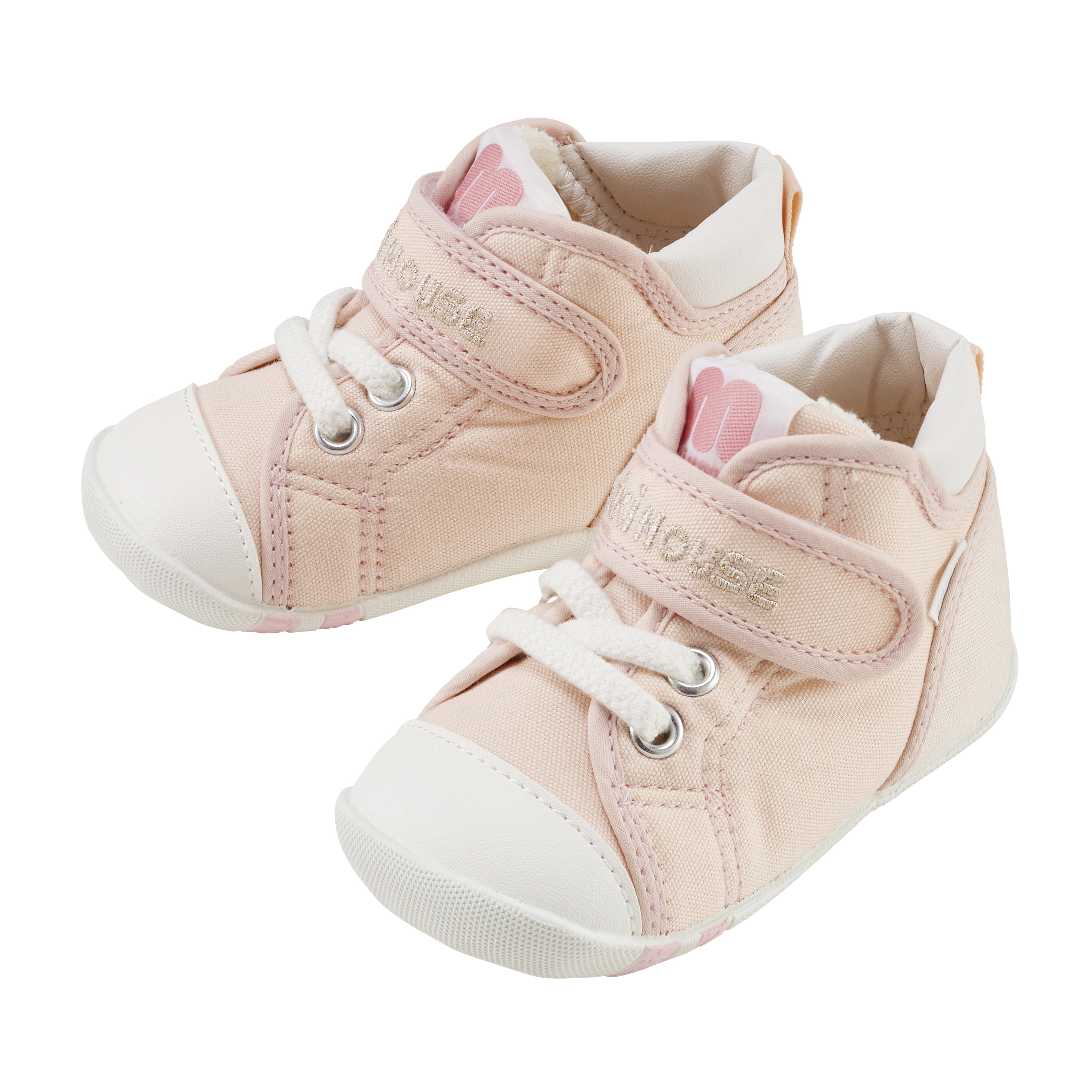 經典鞋帶造型一段鞋-粉