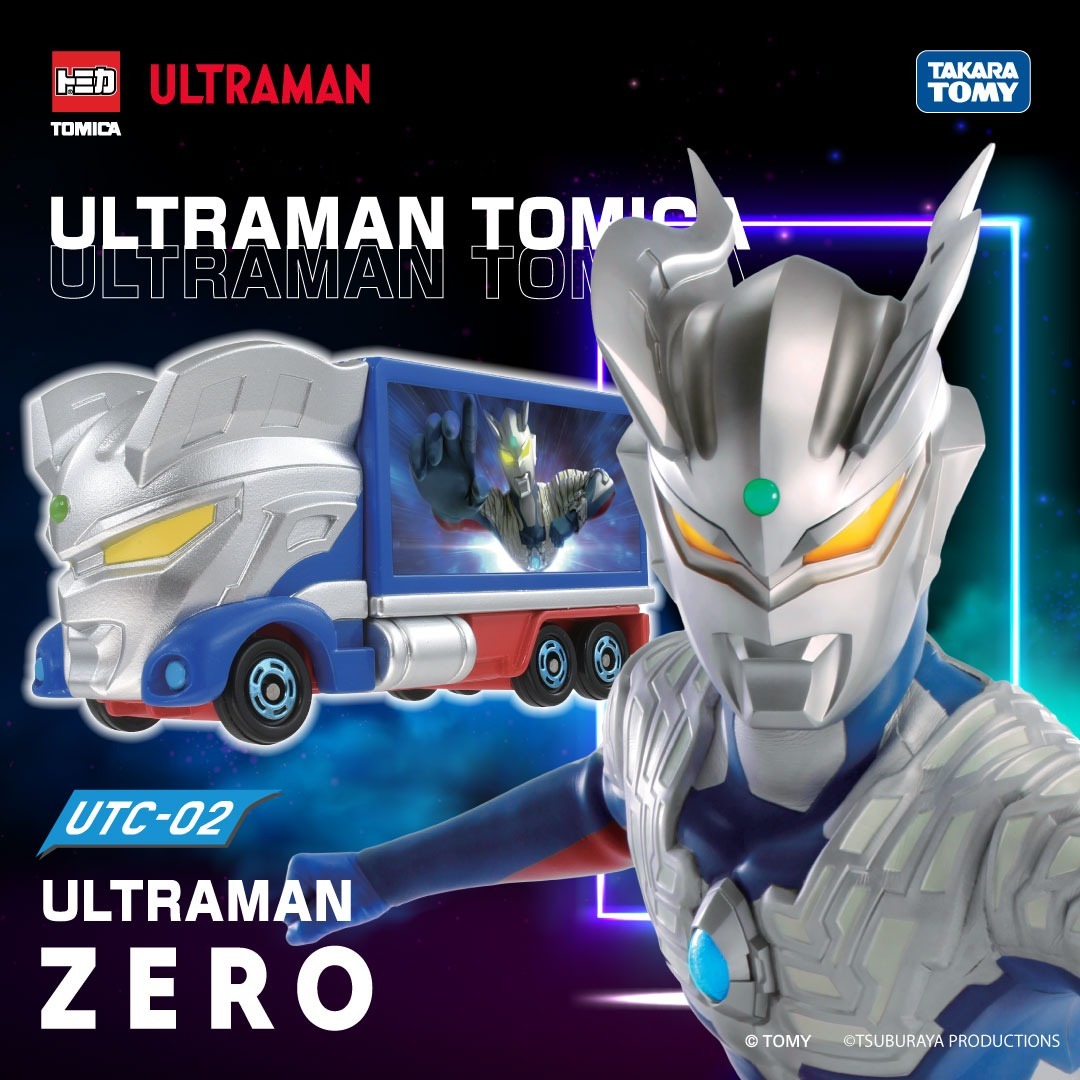 Takara Tomy Tomica - 超人 Ultraman UTC02 超人力霸王 傑洛 Ultraman Zero (亞洲版本)