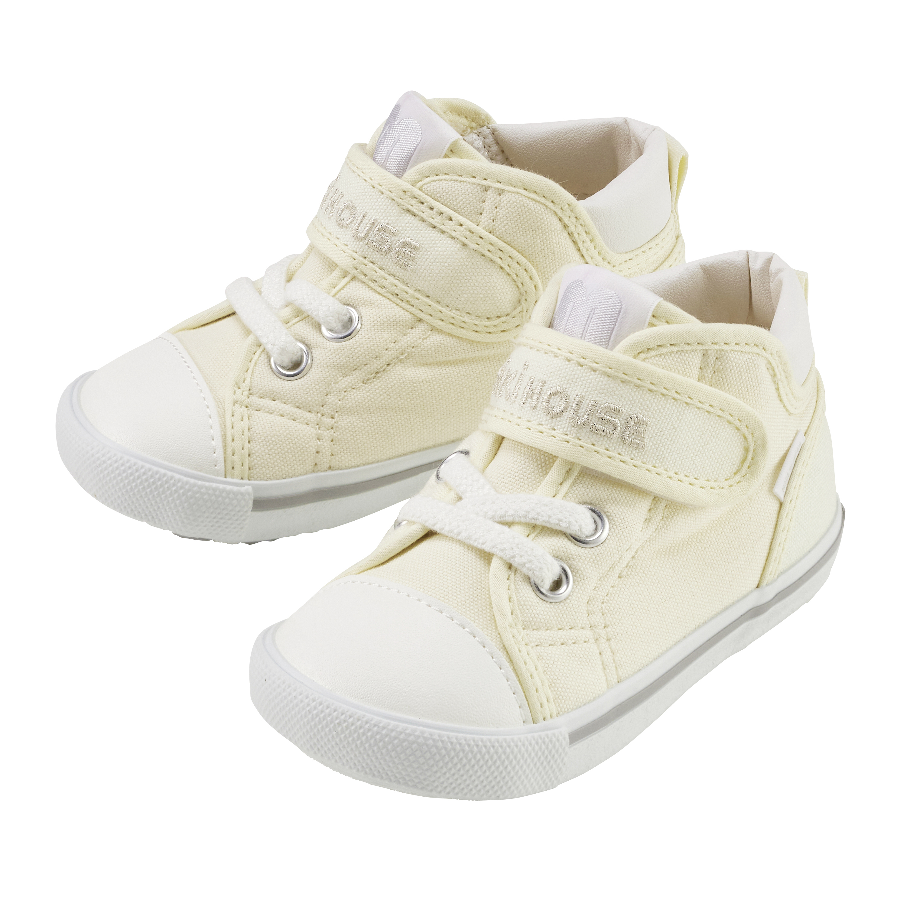 經典鞋帶造型二段鞋-象牙