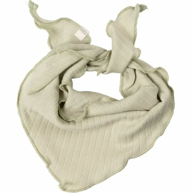 MINIMALISMA 有機棉羅紋領巾 Nuria - Pear Sorbet