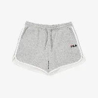 [S] FILA WOMEN'S DOLPHIN 3/4 SHORT'S,LIGHT MELANGE, FS2TRF2152F-LML (SFL496)