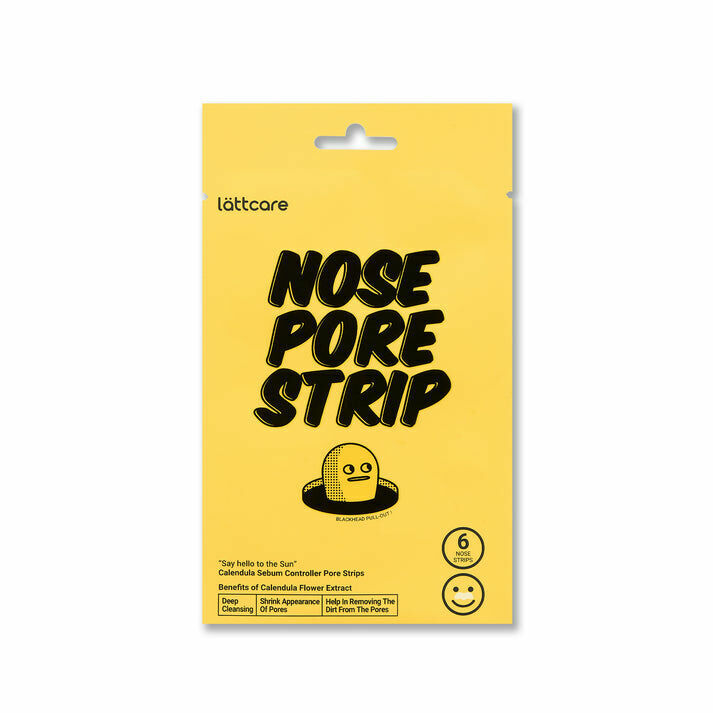 【lattcare】- 金盞花控脂毛孔鼻貼 6貼