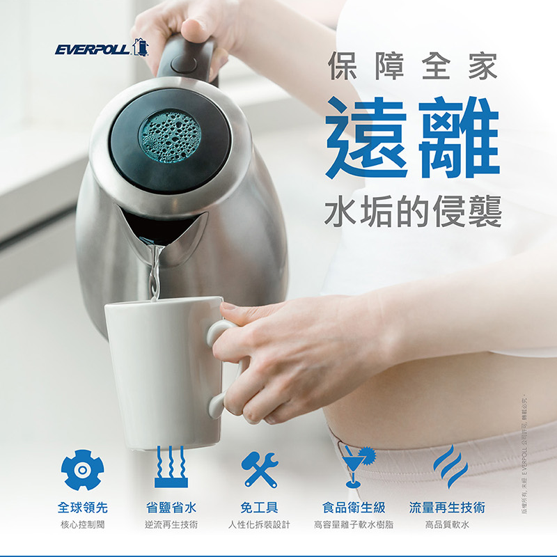 愛科JH-R3000 全戶柔淨軟水機28L -艾克米淨水