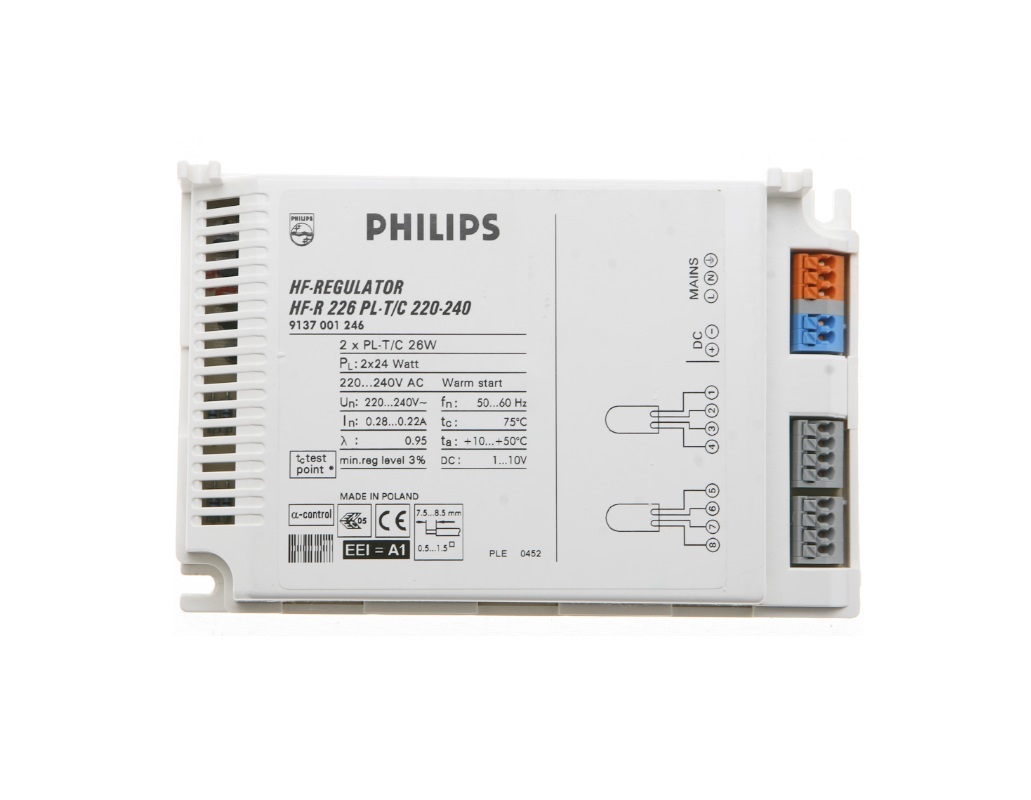 飛利浦 HFR 226 2X26W 可調光電子鎮流器