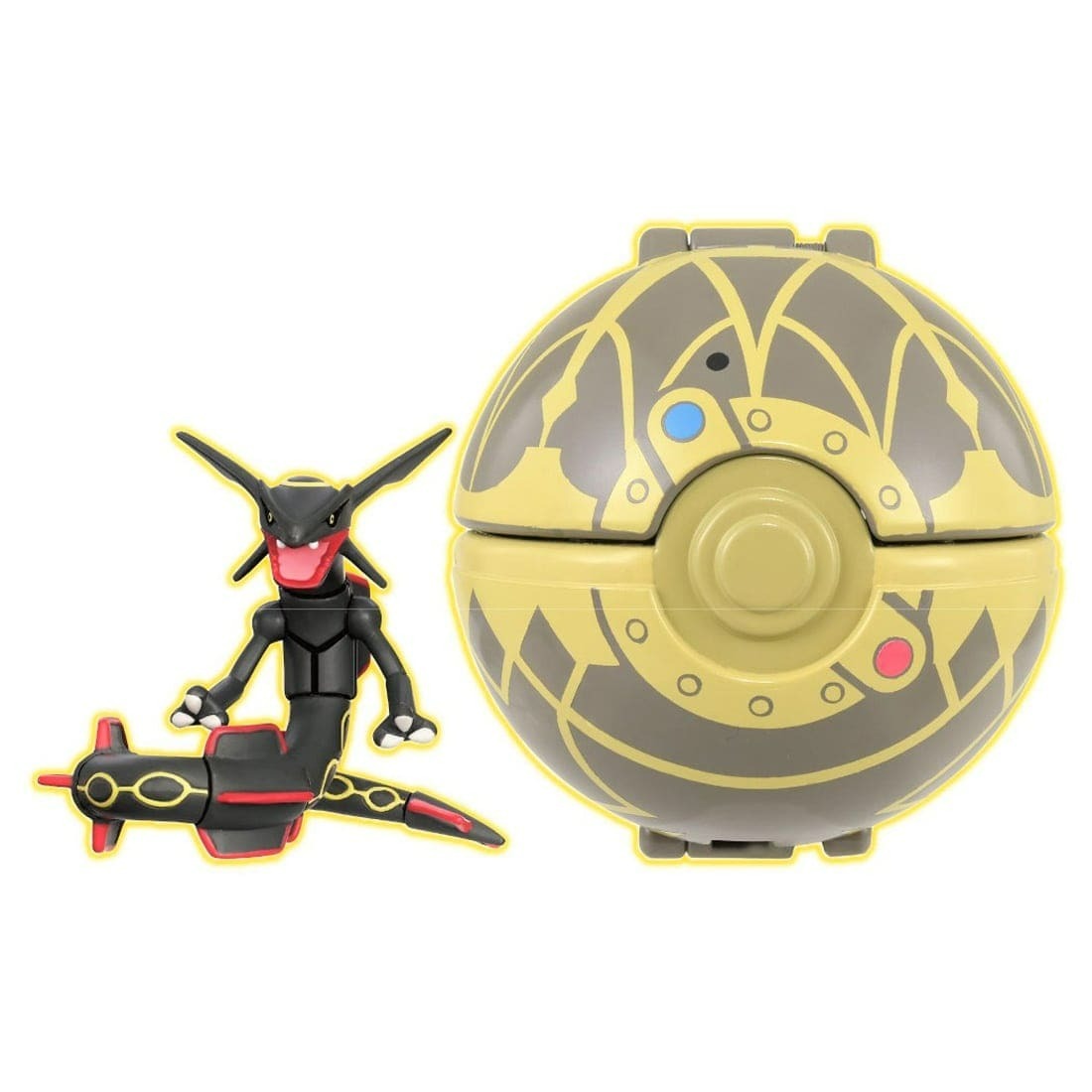 Takara Tomy 寵物小精靈 Pokemon - Moncolle Pokedel Z Black Rayquaza 黑色烈空座 精靈球