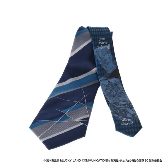 Pbandai 預訂2024/8月 ジョジョの奇妙な冒険 スターダストクルセイダース ネクタイ 【7柄各2色】