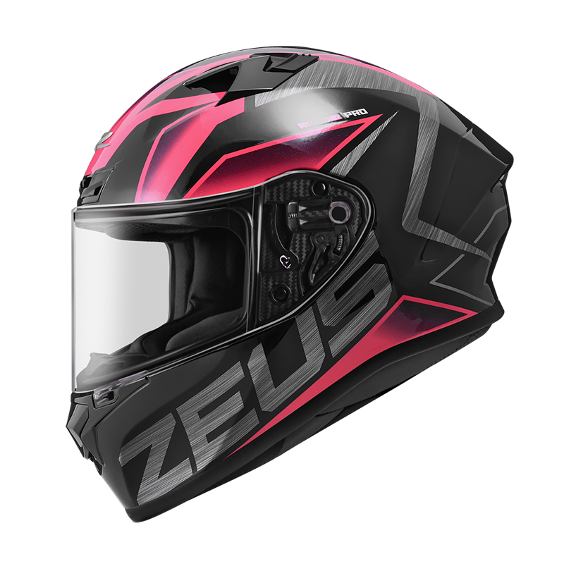 キュベ Leelik利力電單車行有限公司 | ZEUS ZS-826 BK3 Peach Pink 電單車頭盔