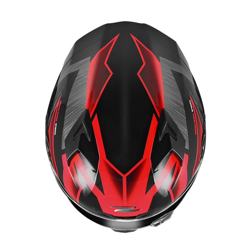 Leelik利力電單車行有限公司 | ZEUS ZS-826 BK3 Black Red 電單車頭盔