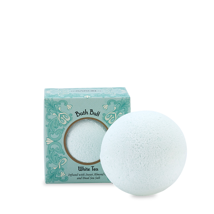 白茶沐浴球160g(盒裝)