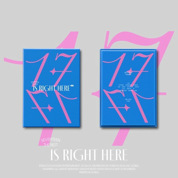 SEVENTEEN ~ BEST ALBUM 17 IS RIGHT HERE (DEAR VERSION)