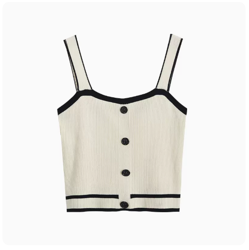 Wear a small camisole (white) (one size)