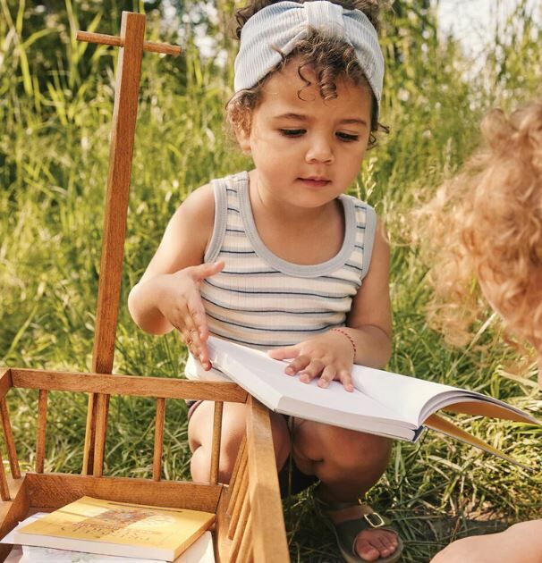 MINIMALISMA 有機棉羅紋背心 Nuuk - Ocean Stripes