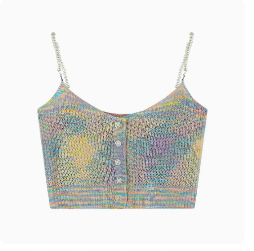 Small camisoles (colored pearls) (one size)