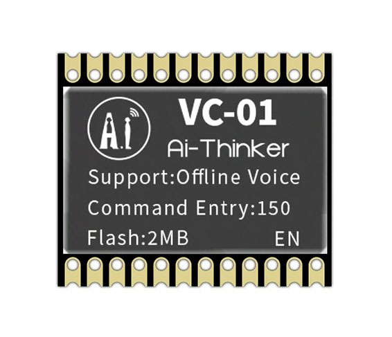 安信可 AI智慧離線語音模組 VC-01 (英文版) 智能家具開發