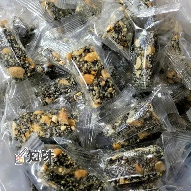 黑芝麻花生糖 脆糖