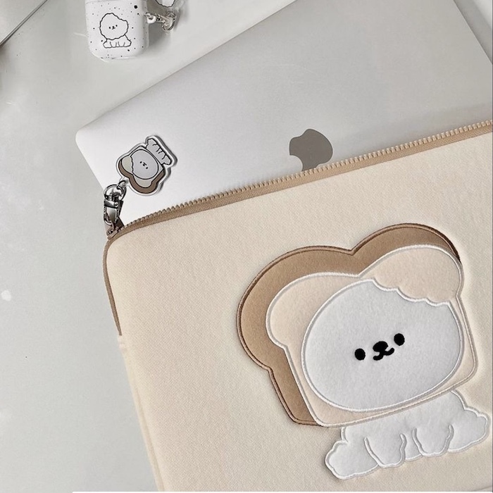 《43008》吐司狗狗電腦包/平板包