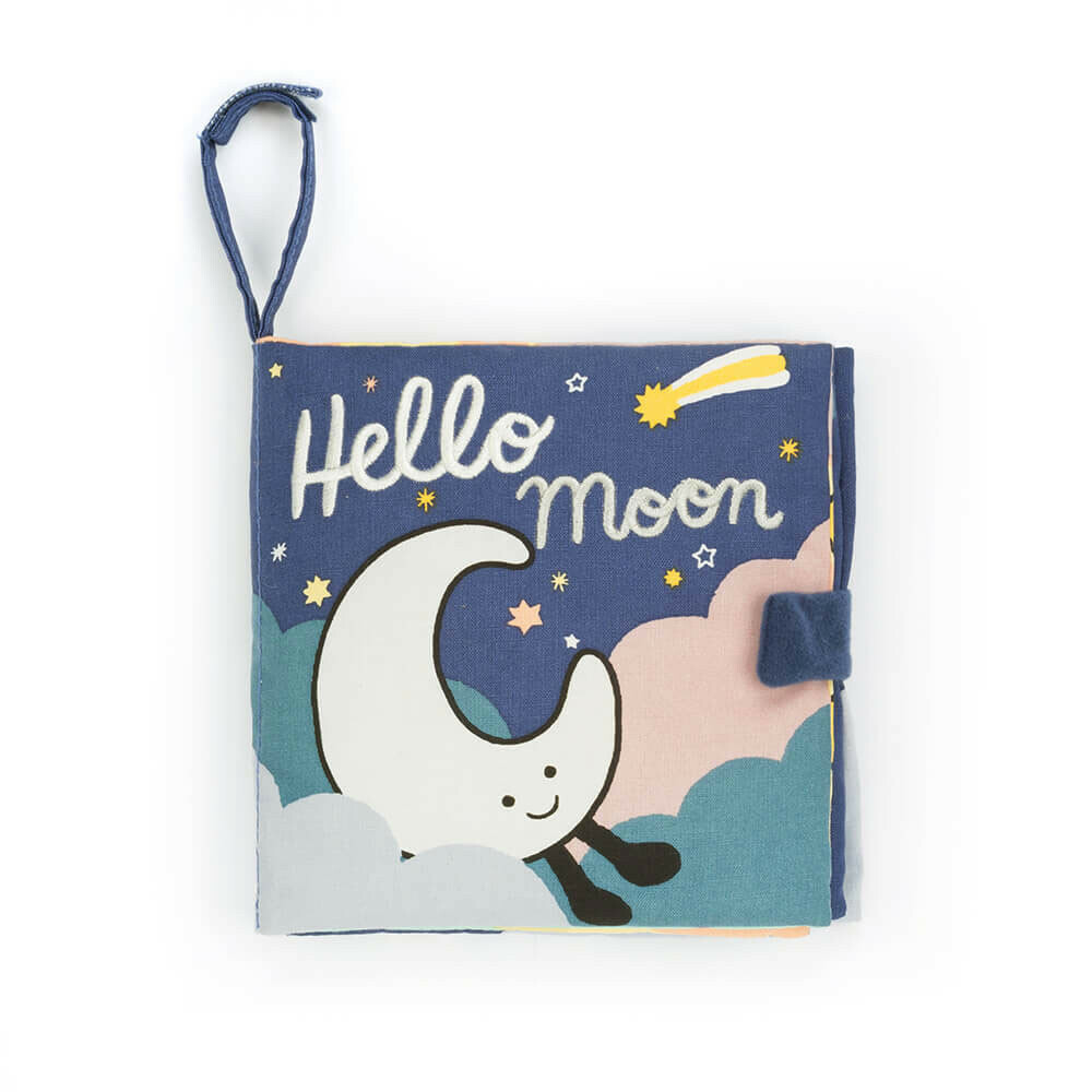 Jellycat Hello Moon Book 晚安月亮布書