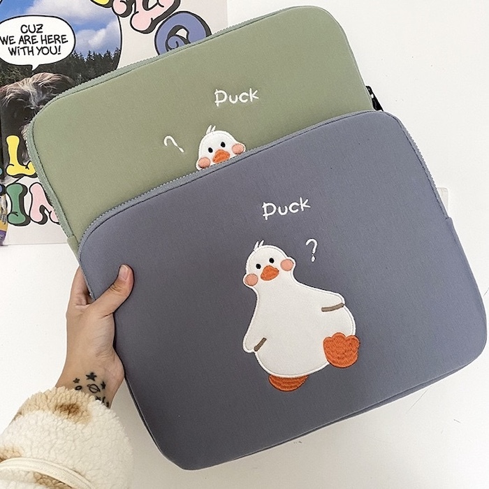 《43009》問號鴨鴨電腦包/平板包