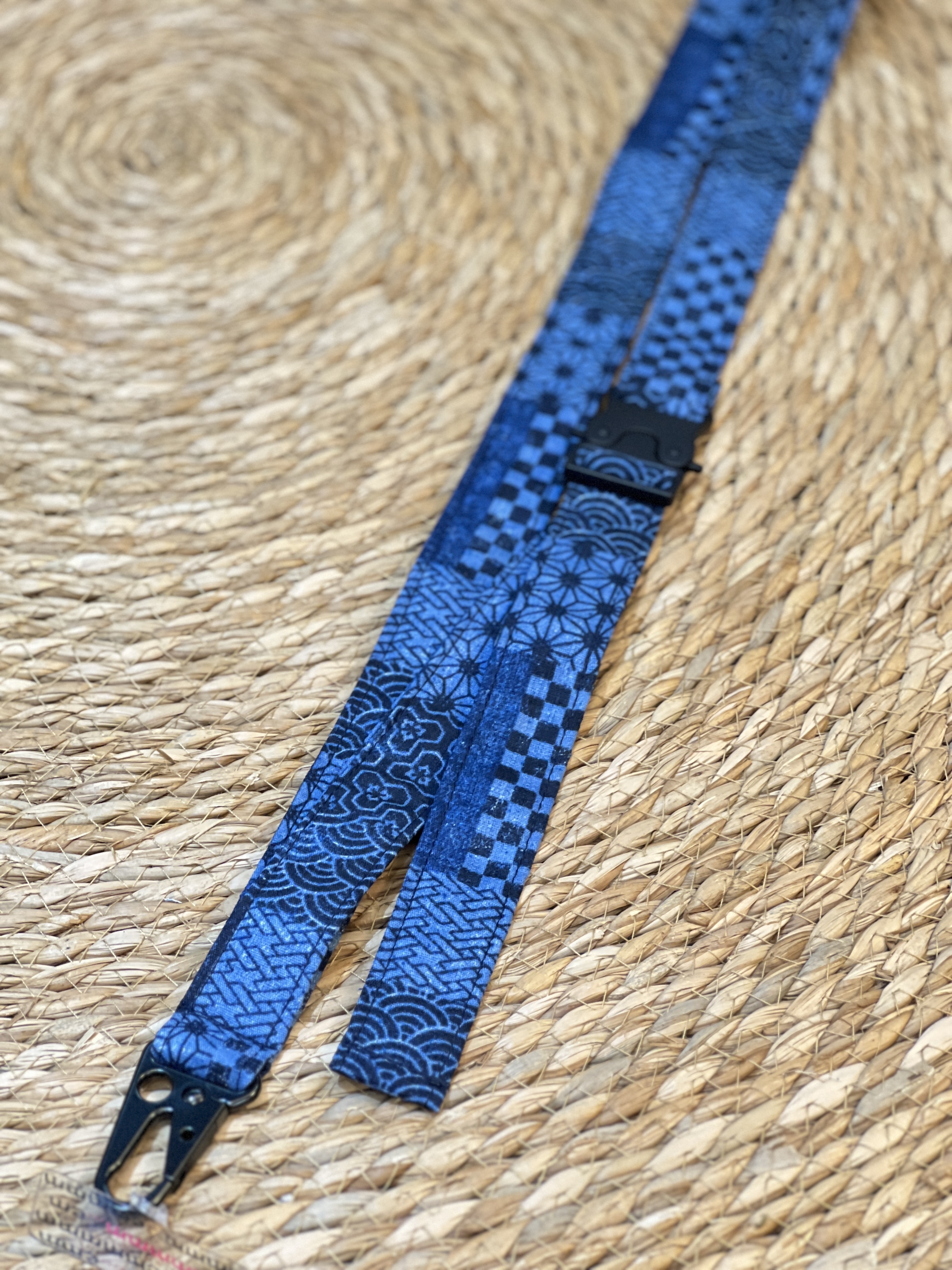 Cross Body Phone Charm 手機揹帶 | Japan Fabric | 和風denim