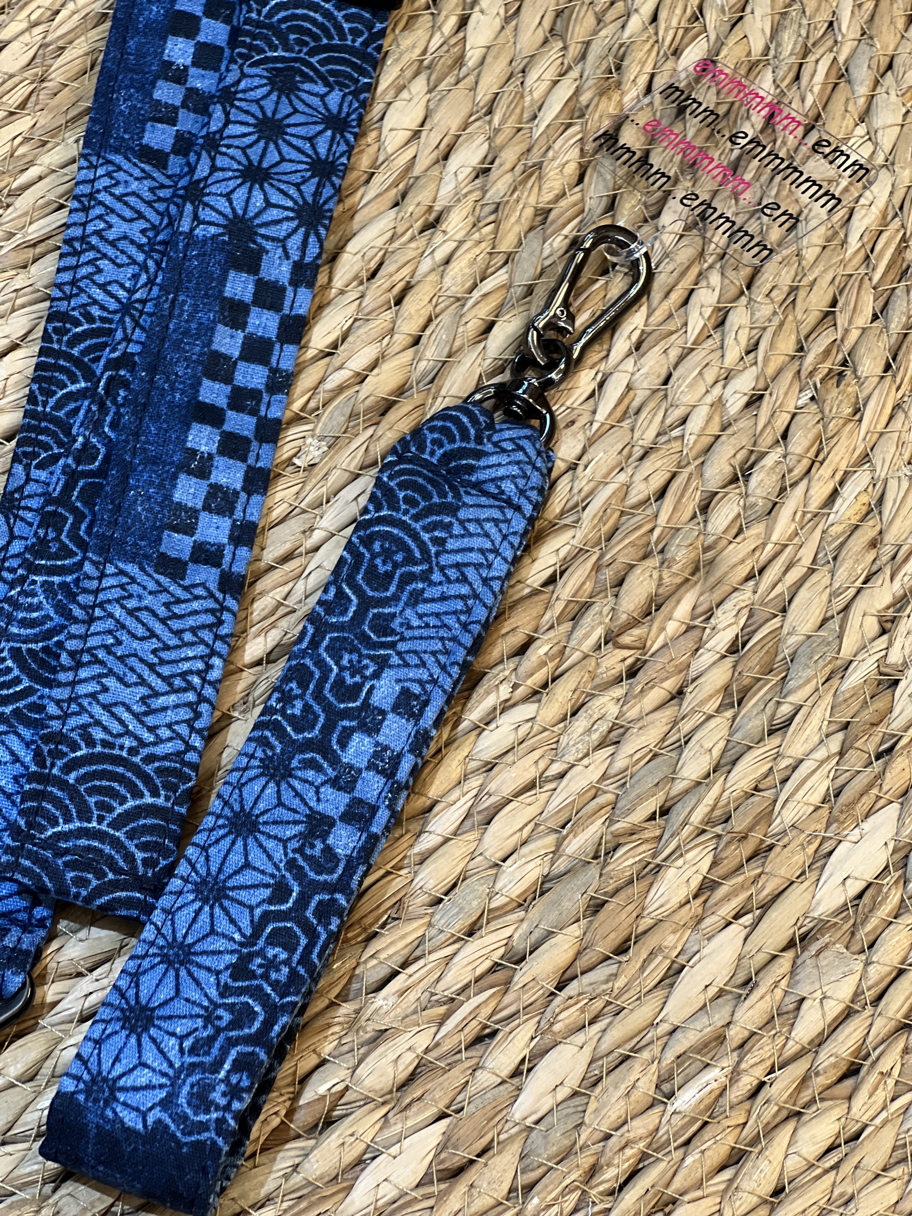 Phone Charm 手機手帶 | Japan fabric | 和風denim