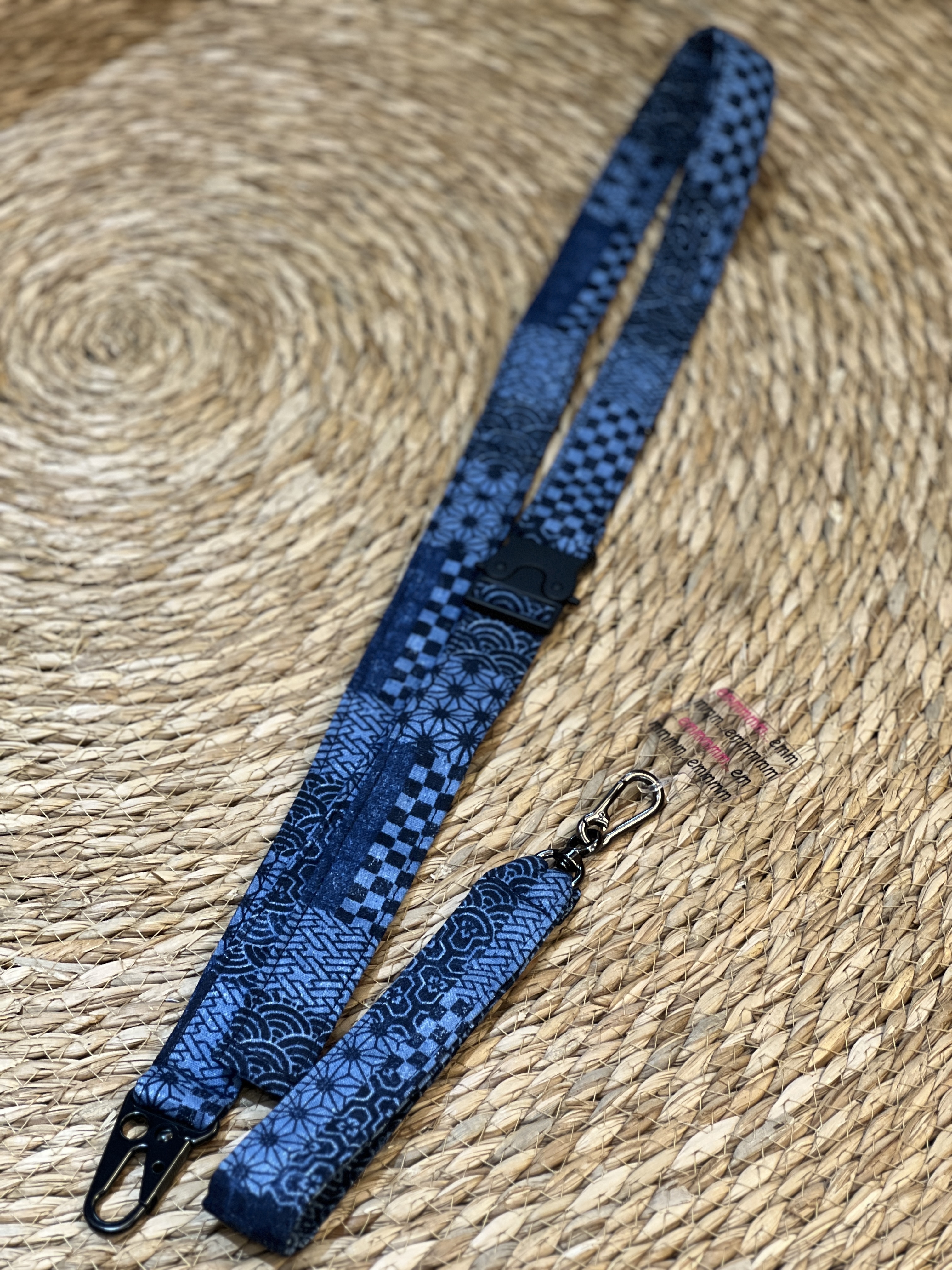 Phone Charm 手機手帶 | Japan fabric | 和風denim