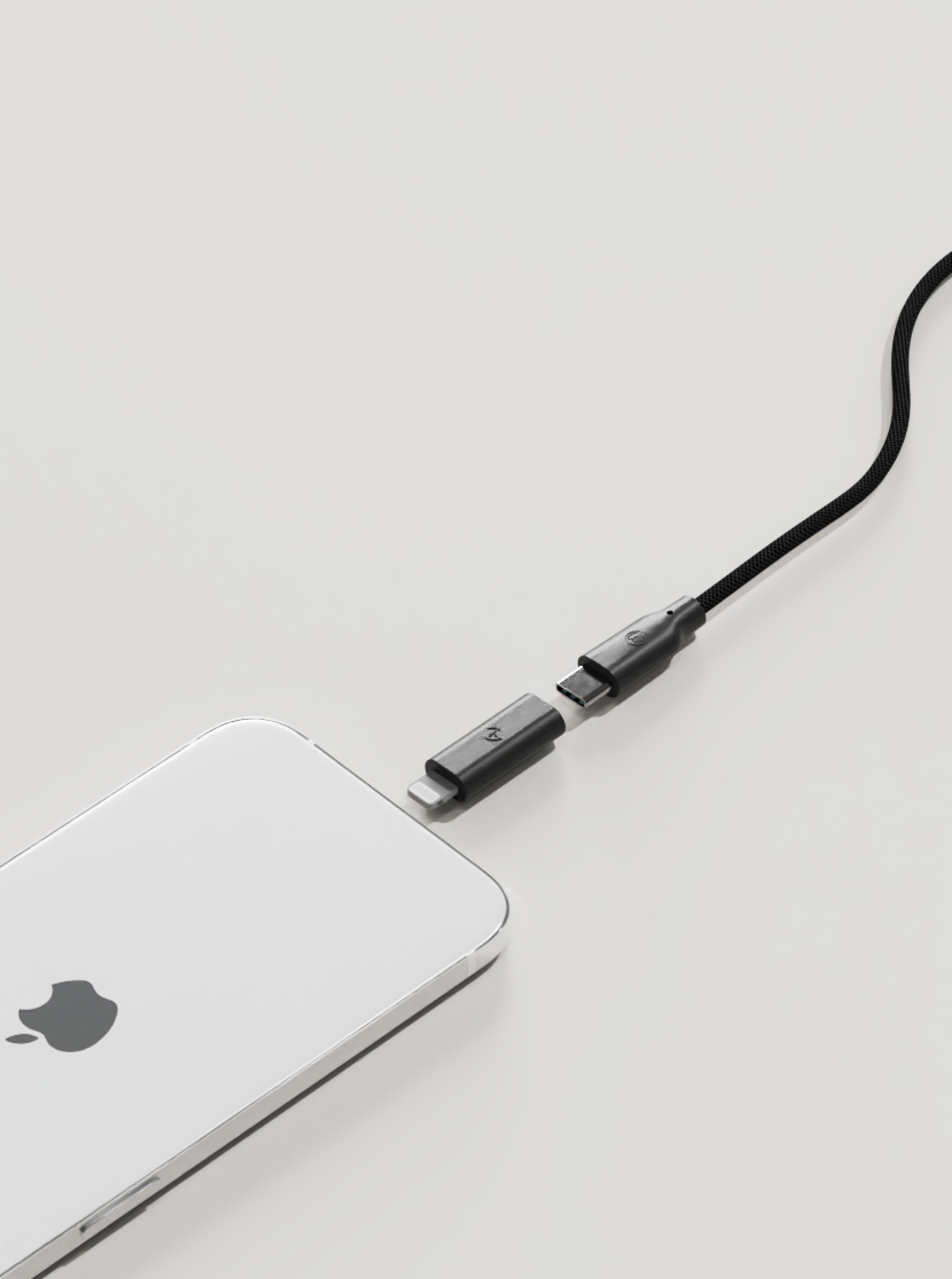 （高效組合）Allite USB C to Lightning 轉接頭 ＆Allite EASY CABLE 磁吸收納編織快充線 USB-C to USB-C / USB-A to USB-C