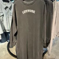 [S] LIFEWORK WOMEN FRENZY PIGMENT ONE PIECE,CHARCOAL GREY, LW241OP713136 [FINAL SALE] (SLW462)
